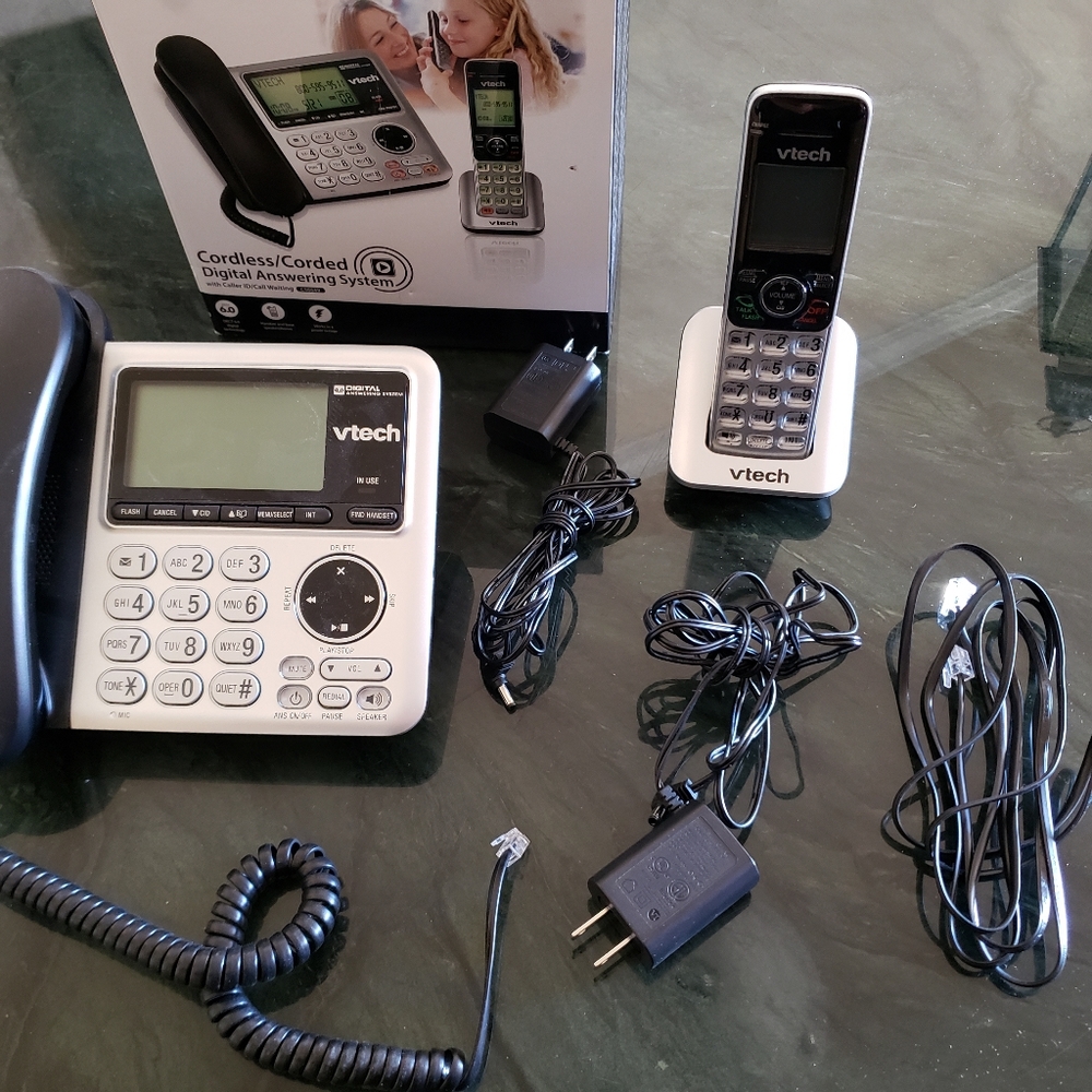 VTeck Corded/Cordless telephone